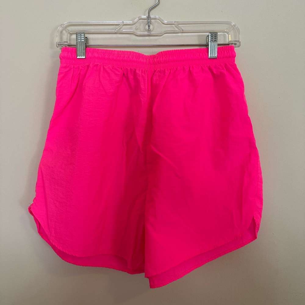 Vintage Neon Bright Pink High Waisted Shorts